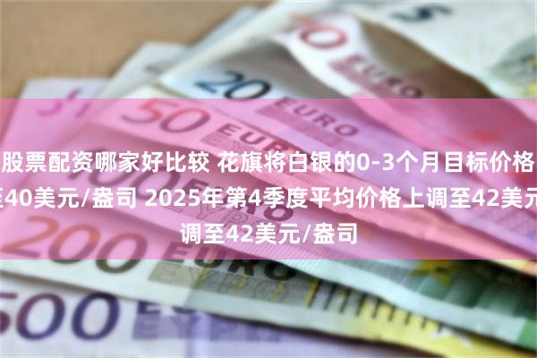 股票配资哪家好比较 花旗将白银的0-3个月目标价格上调至40美元/盎司 2025年第4季度平均价格上调至42美元/盎司